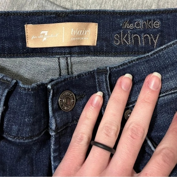 7 for All Mankind Skinny Jeans - Picture 4 of 5